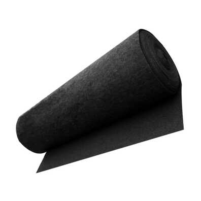 Wykładzina samoprzylepna czarna dywan z rolki 2m2